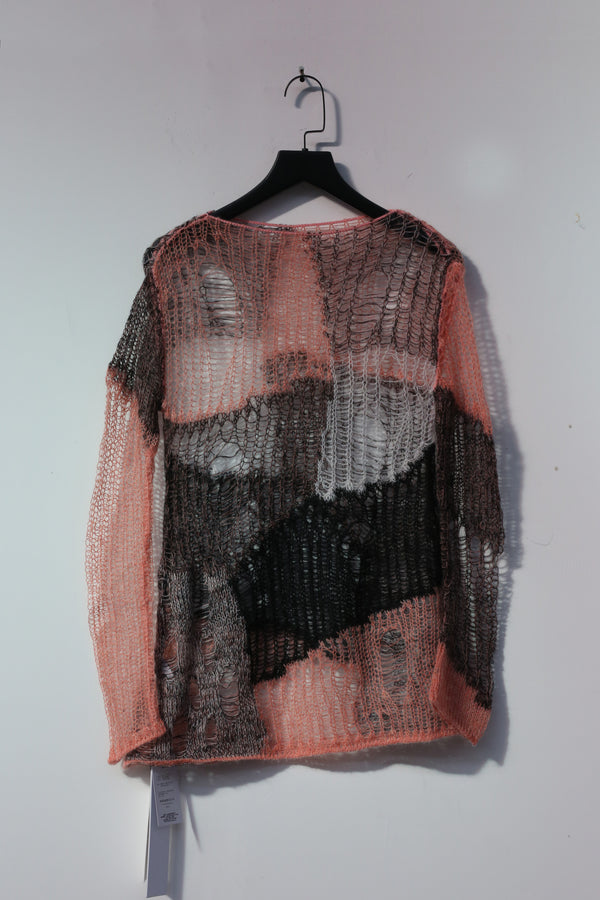 CHENPENG Ocean Mystery Knitted Top CPJZ21AWB011CPC404 Knitted Orange